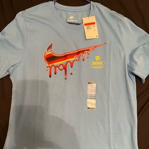 Nike Red drip Check Tee
